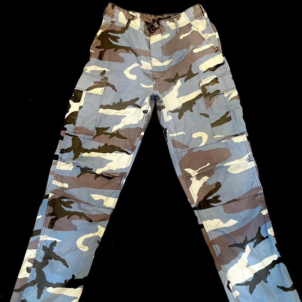 ROTHCO BLUE CAMO CARGO PANTS